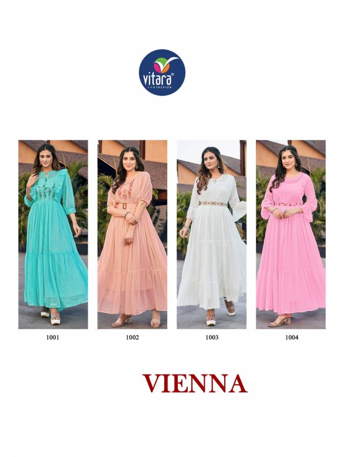 Vienna By Vitara Anarkali Party Wear Kurtis Catalog